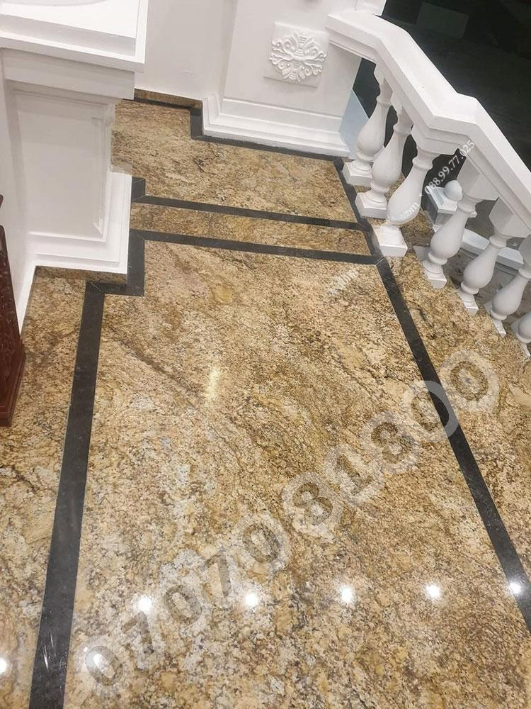 Đá Granite Vàng Brazil Solarius - Ảnh 12