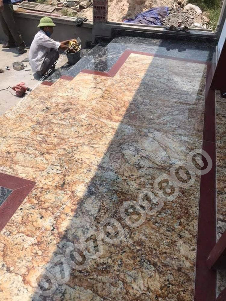 Đá Granite Vàng Brazil Solarius - Ảnh 13