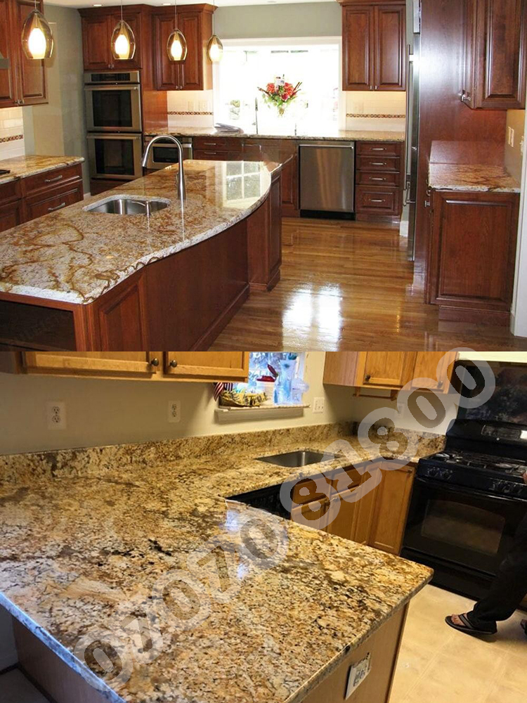 Đá Granite Vàng Brazil Solarius - Ảnh 4