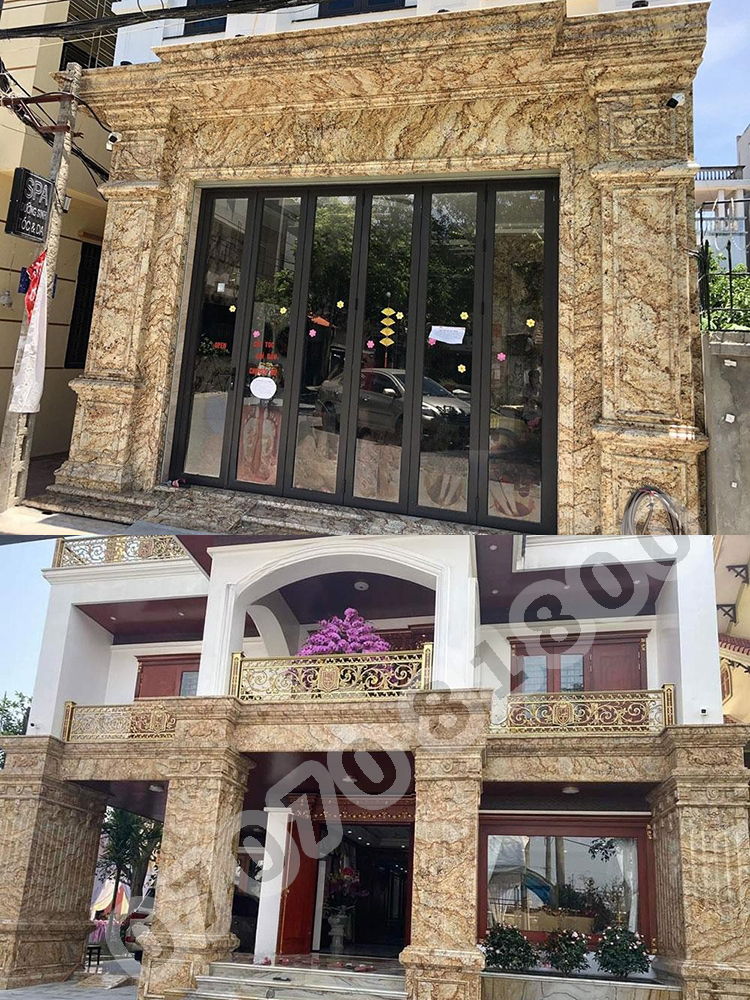 Đá Granite Vàng Brazil Solarius - Ảnh 38