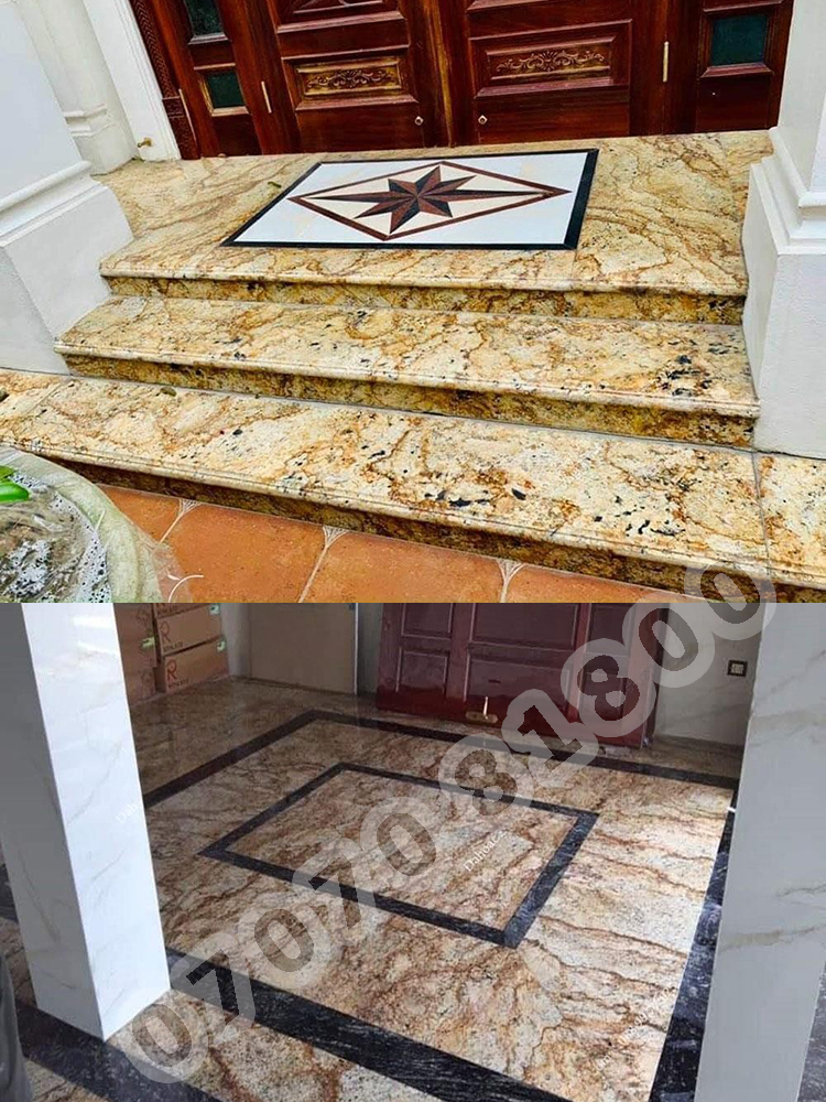 Đá Granite Vàng Brazil Solarius - Ảnh 10