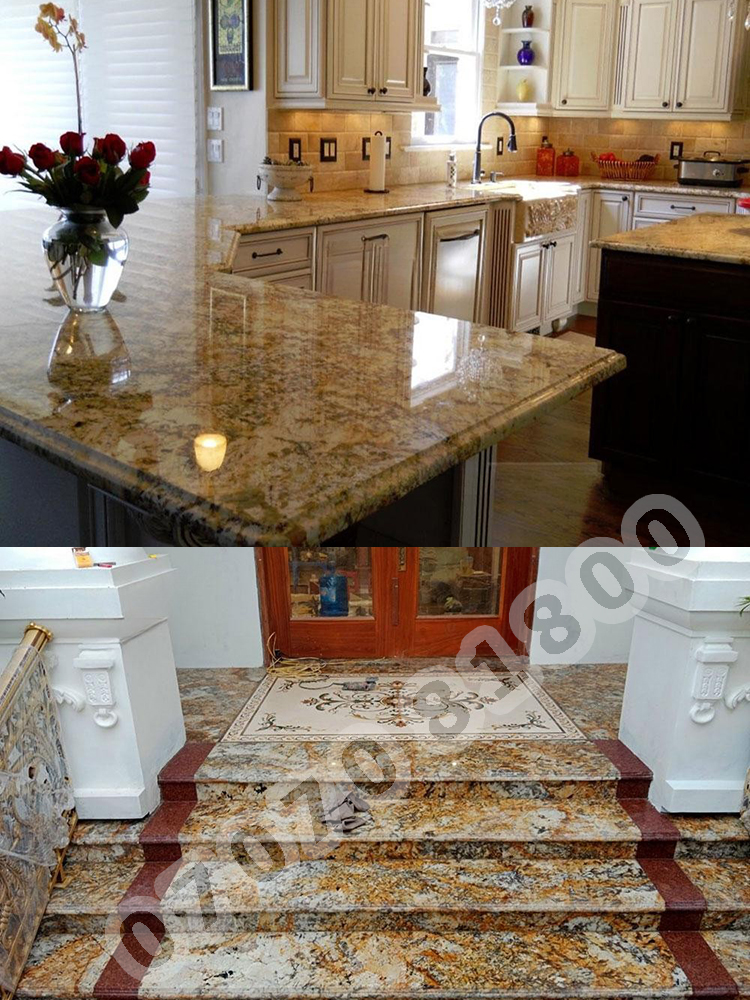 Đá Granite Vàng Brazil Solarius - Ảnh 26