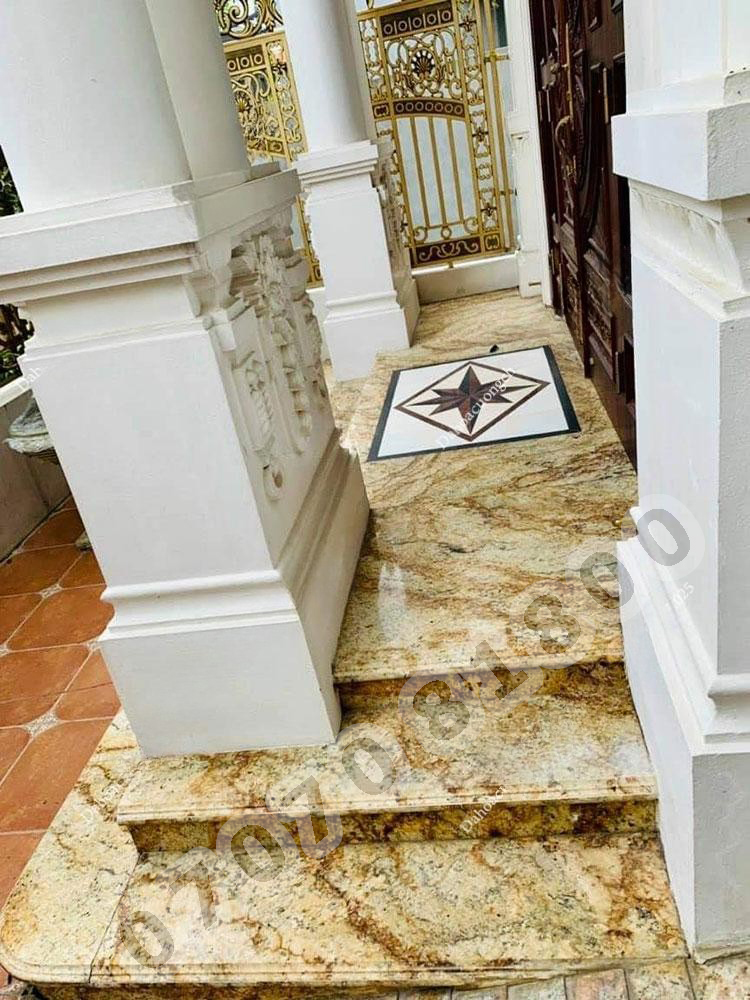 Đá Granite Vàng Brazil Solarius - Ảnh 16